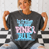 Transfer 002180 - In October We Wear Pink & Blue Infant Loss Awareness 3