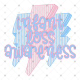 Transfer 002189 - Infant Loss Awareness Lightning Bolts