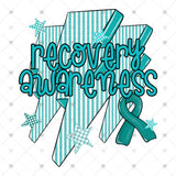 Transfer 002210 - Recovery Awareness Lightning Bolts