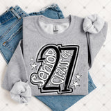 Transfer 002222 - Senior Class of 2027 School Colors