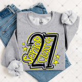 Transfer 002222 - Senior Class of 2027 School Colors