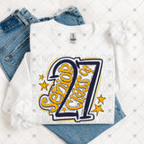 Transfer 002222 - Senior Class of 2027 School Colors