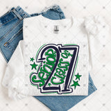 Transfer 002222 - Senior Class of 2027 School Colors