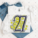 Transfer 002222 - Senior Class of 2027 School Colors