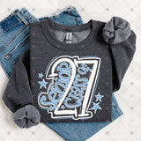Transfer 002222 - Senior Class of 2027 School Colors