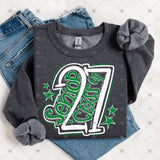Transfer 002222 - Senior Class of 2027 School Colors
