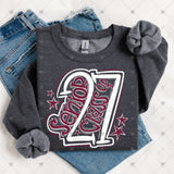 Transfer 002222 - Senior Class of 2027 School Colors