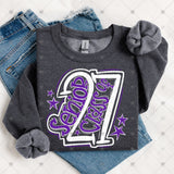 Transfer 002222 - Senior Class of 2027 School Colors