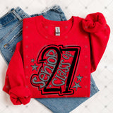 Transfer 002222 - Senior Class of 2027 School Colors