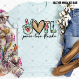 Transfer 002223 -  Floral Peace Love State Set