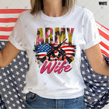 Transfer 002226 - Army Wife Guns and Flag