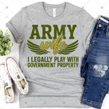 Transfer 002229 - Army Wife I Legally Play