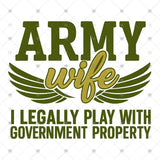 Transfer 002229 - Army Wife I Legally Play