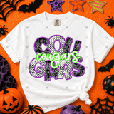 Transfer 002236 - Spooky Purple & Green Mascots