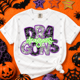 Transfer 002236 - Spooky Purple & Green Mascots