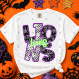 Transfer 002236 - Spooky Purple & Green Mascots