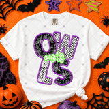 Transfer 002236 - Spooky Purple & Green Mascots