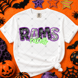 Transfer 002236 - Spooky Purple & Green Mascots
