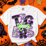 Transfer 002236 - Spooky Purple & Green Mascots