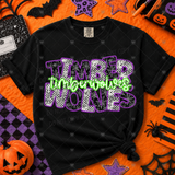 Transfer 002236 - Spooky Purple & Green Mascots
