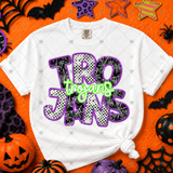 Transfer 002236 - Spooky Purple & Green Mascots