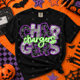 Transfer 002236 - Spooky Purple & Green Mascots