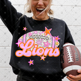 Transfer 002237 - Pink Stars Football Mascots