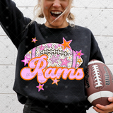Transfer 002237 - Pink Stars Football Mascots