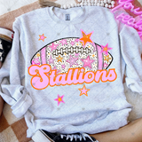 Transfer 002237 - Pink Stars Football Mascots