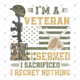 Transfer 002250 - I am a Veteran. I Regret Nothing