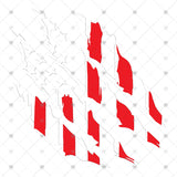Transfer 002283 - American Flag Beast