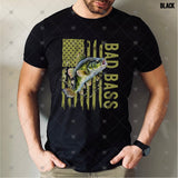 Transfer 002287 - Bad Bass American Flag