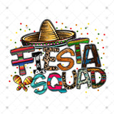 Transfer 002300 - Fiesta Squad Serape Animal Print