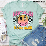 Transfer 002305 - Overstimulated Moms Club Pink & Orange