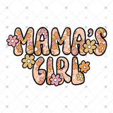Transfer 002326 - Retro Floral Mama's Girl