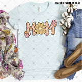 Transfer 002327 - Retro Floral Mom