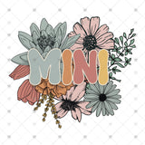 Transfer 002331 - Floral Mini