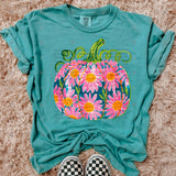 Transfer 002334 - Pink Daisy Pumpkin