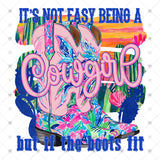 Transfer 002349 - It's Not Easy being a Cowgirl