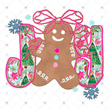 Transfer 002354 - Joy Gingerbread Girl