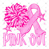 Transfer 002361 - Pink Out Pom Pom