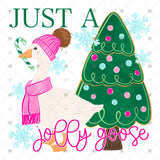 Transfer 002383 - Just a Jolly Goose Christmas