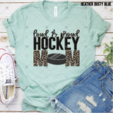 Transfer 002397 - Loud & Proud Hockey Mom Leopard