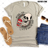 Transfer 002400 - Fuel Up It's Race Day Skull