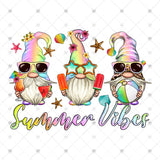 Transfer 002408 - Summer Vibes Gnomes