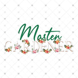 Transfer 002439 - Floral Master Gardener