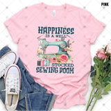 Transfer 002445 - Happiness is a Well Stocked Sewing Room