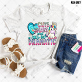Transfer 002447 - Cute Smart and a Little Bit Dramatic Unicorn