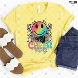 Transfer 002458 - Cheer Vibes Rainbow Smile