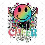 Transfer 002458 - Cheer Vibes Rainbow Smile